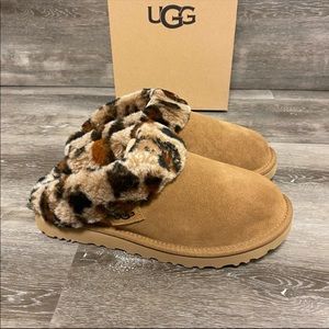 UGG | Shoes | Ugg Cluggette Leopard Chestnut Suede New In Box Size